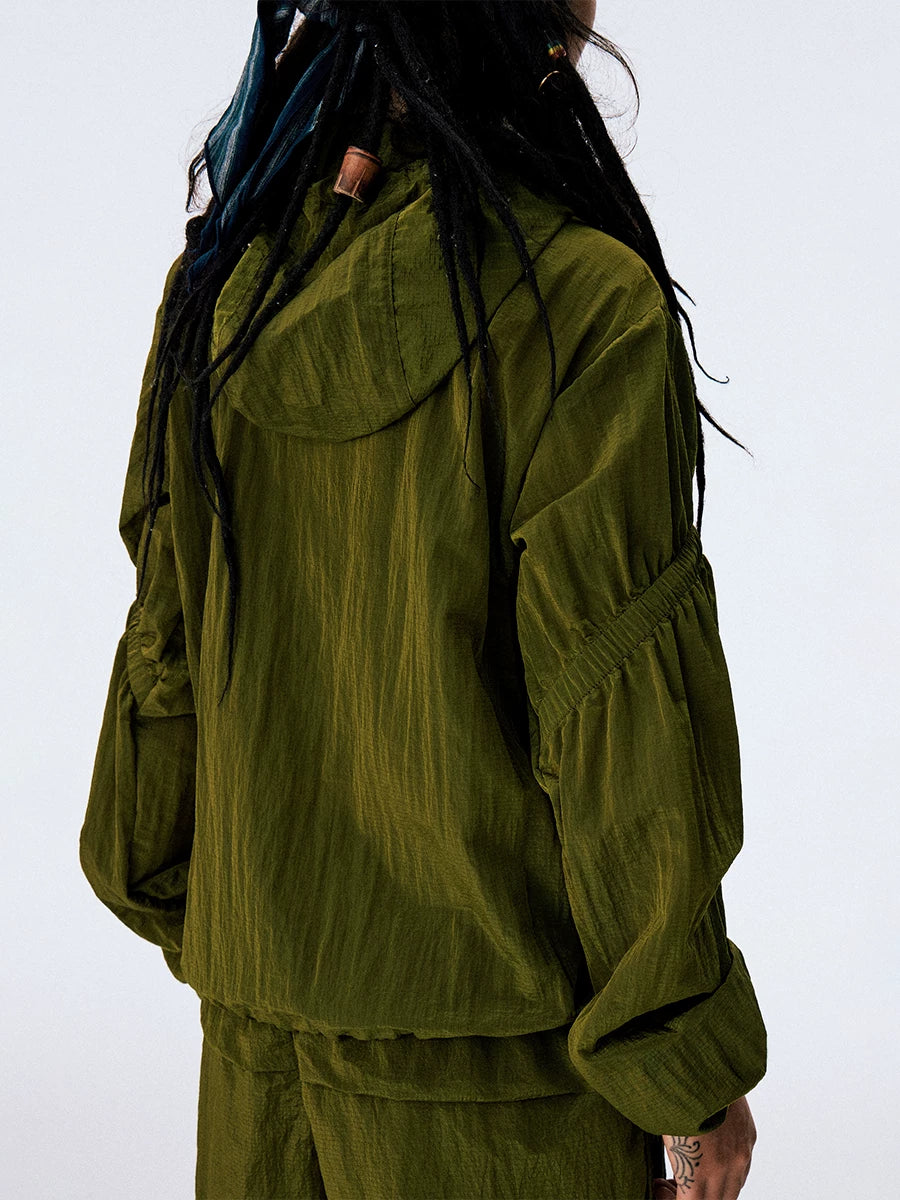 CONP Outdoor Irregular Pleated Jacket