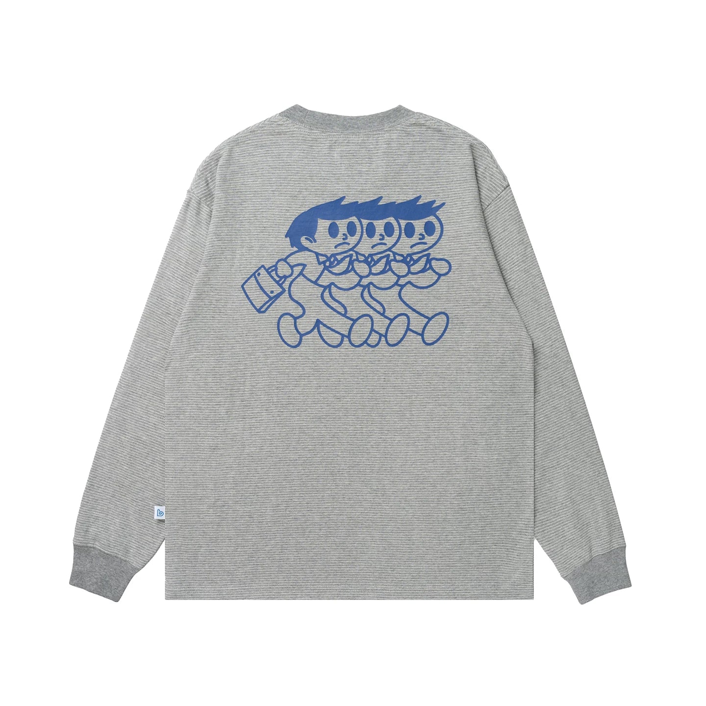 BENT IDEA Pinstripe Casual Versatile Long Sleeve