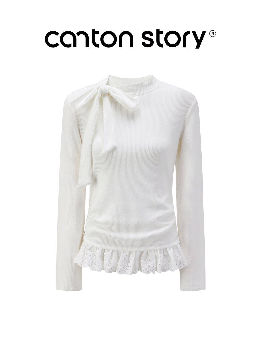 Cantonstory Korean Retro High Waist Jeans