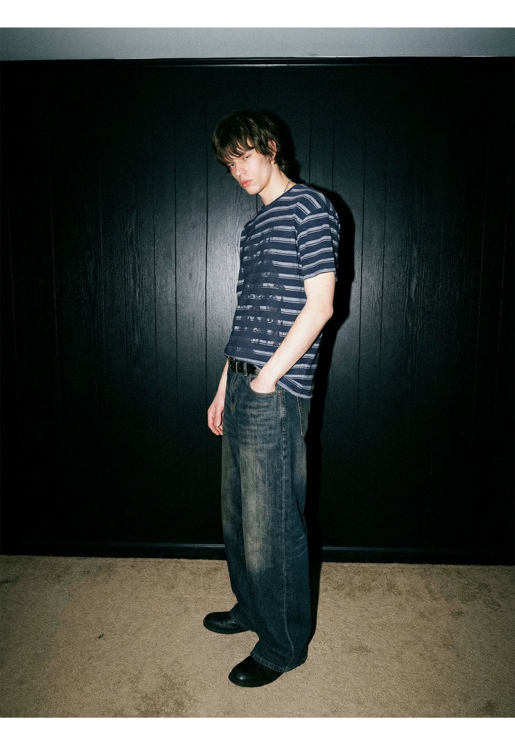 Remedy Vintage Loose Lazy Striped Tee