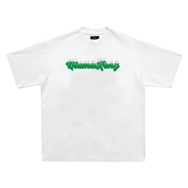 The 76th human NMK heavy Glitter Tee