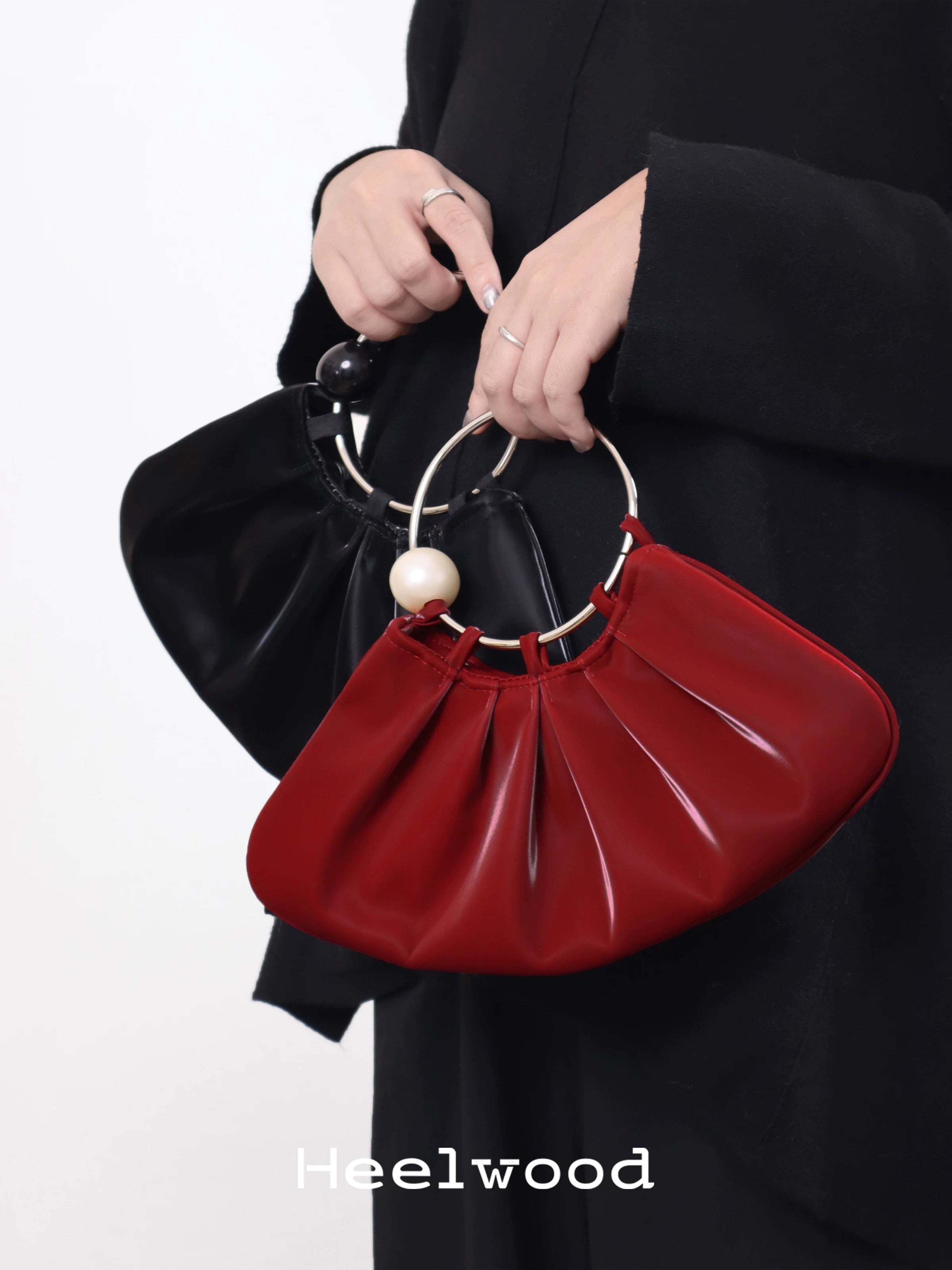Heelwood Pleated Ring Tote Bag