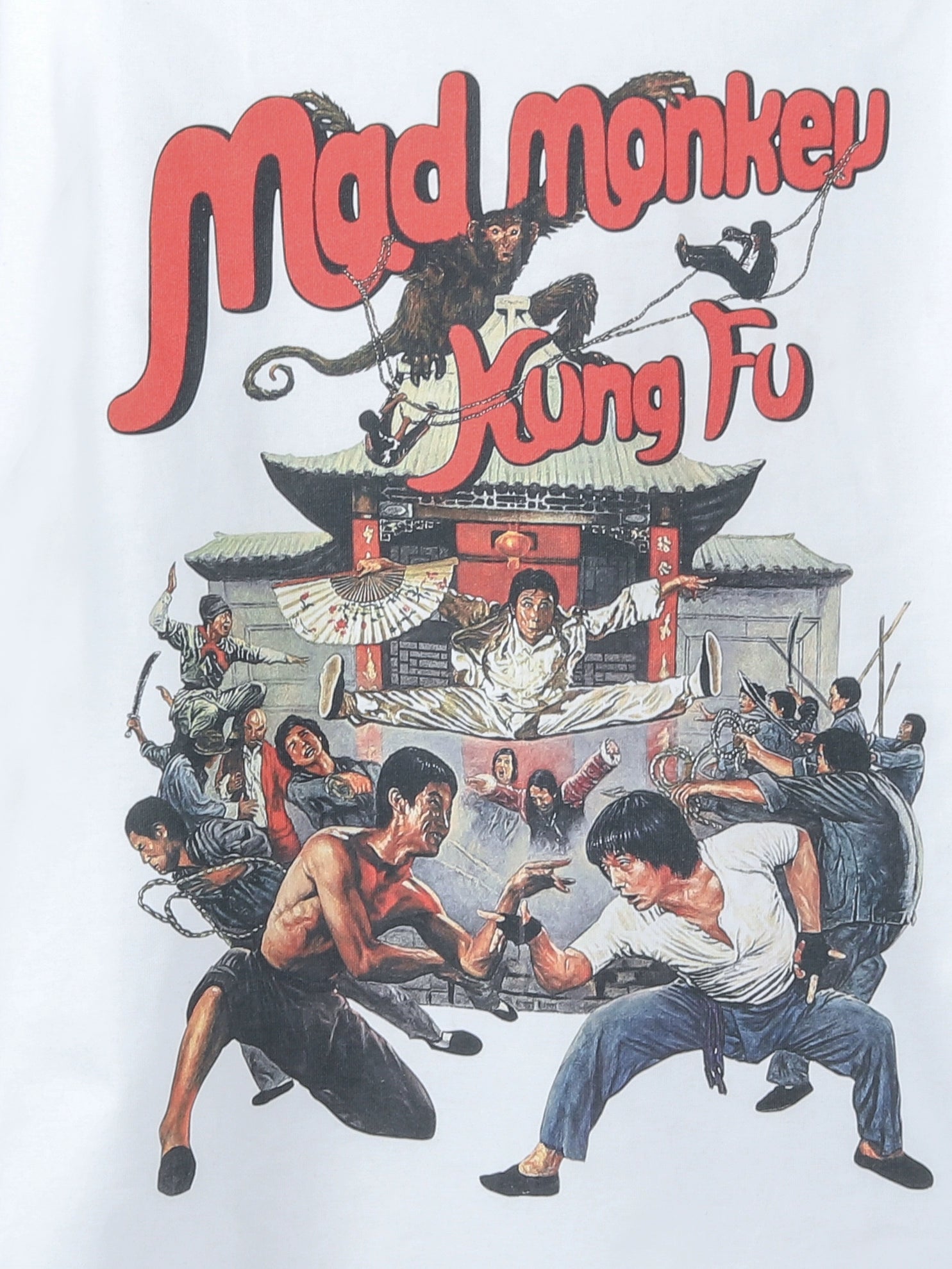 PERDU Retro Digital Printing Loose Tee