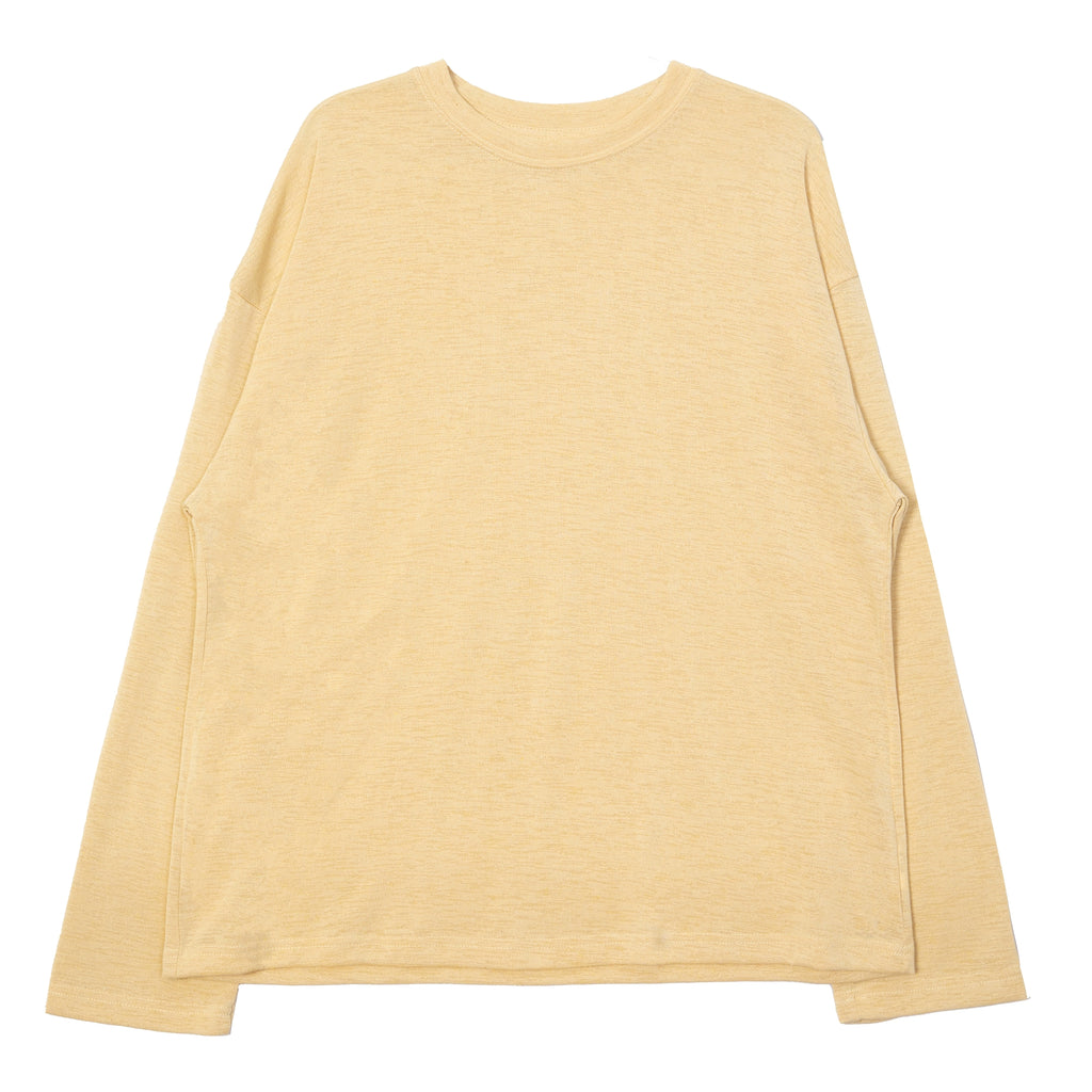 RHOMEHOUSE Lazy Loose Crew Neck Long Sleeves