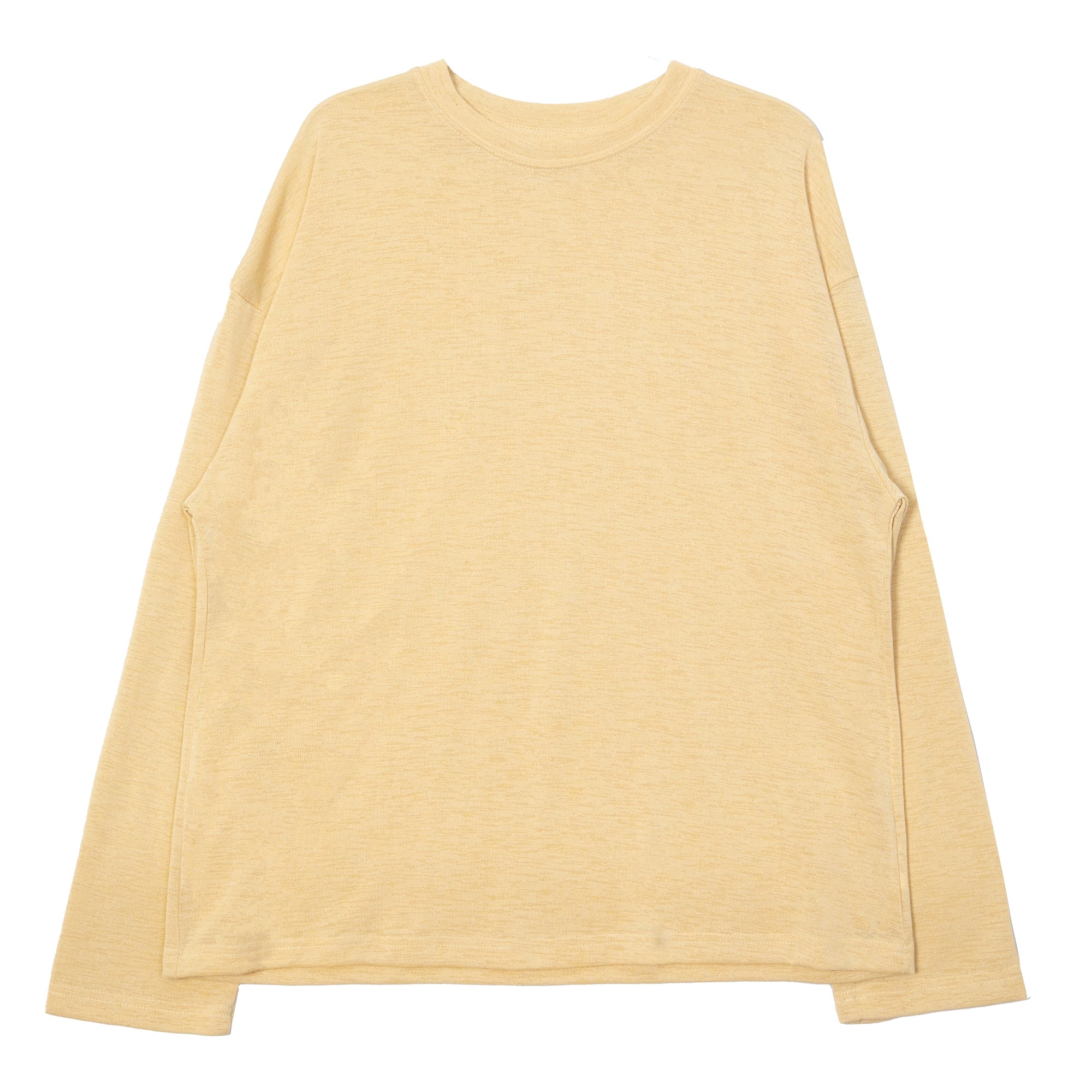 RHOMEHOUSE Lazy Loose Crew Neck Long Sleeves