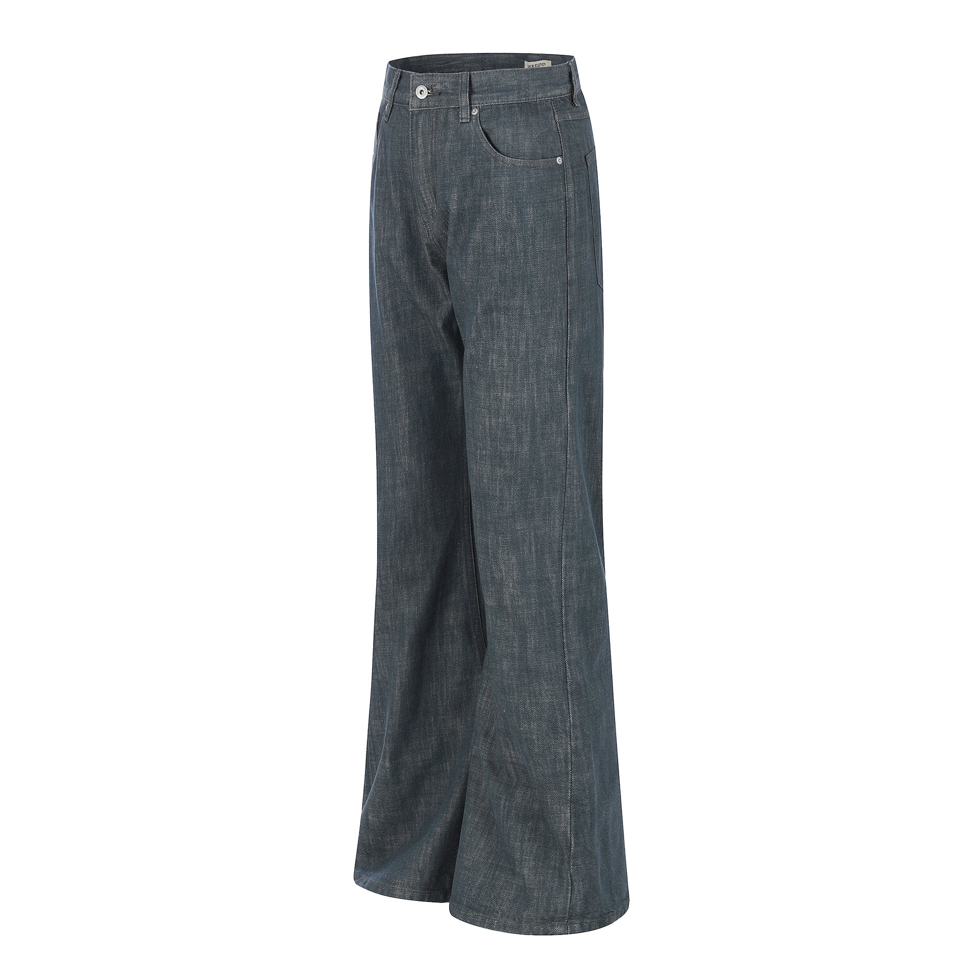 11KN Retro Embroidered Micro-pull Jeans