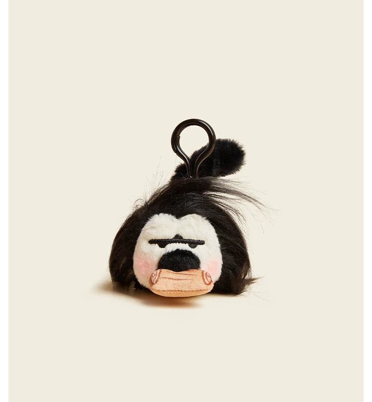 HAVEROSE White-faced Monkey Bag Plush Doll Pendant