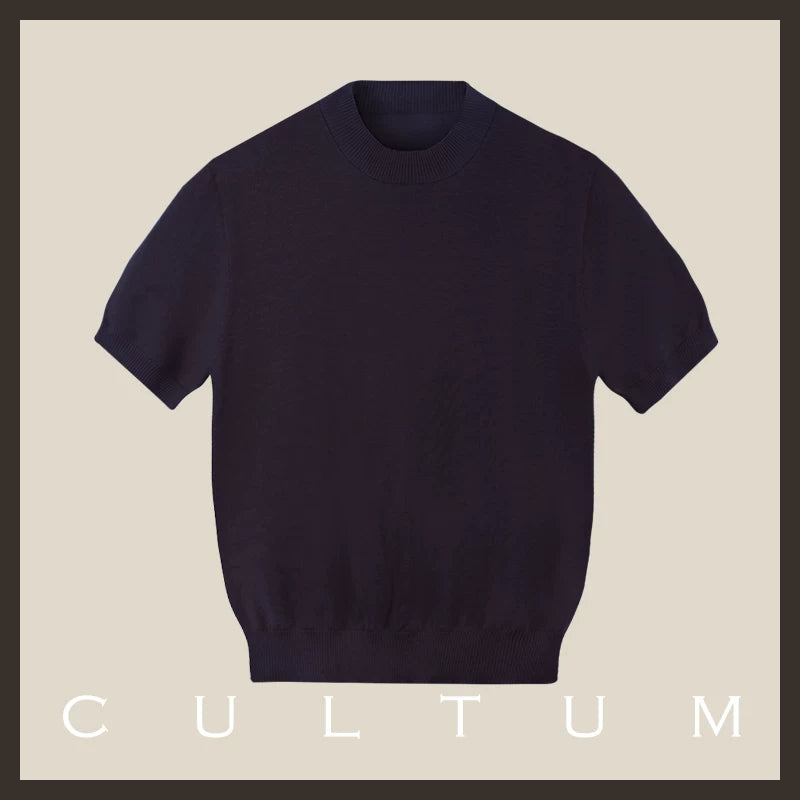 CULTA Light and Breathable Casual Knitted Tee