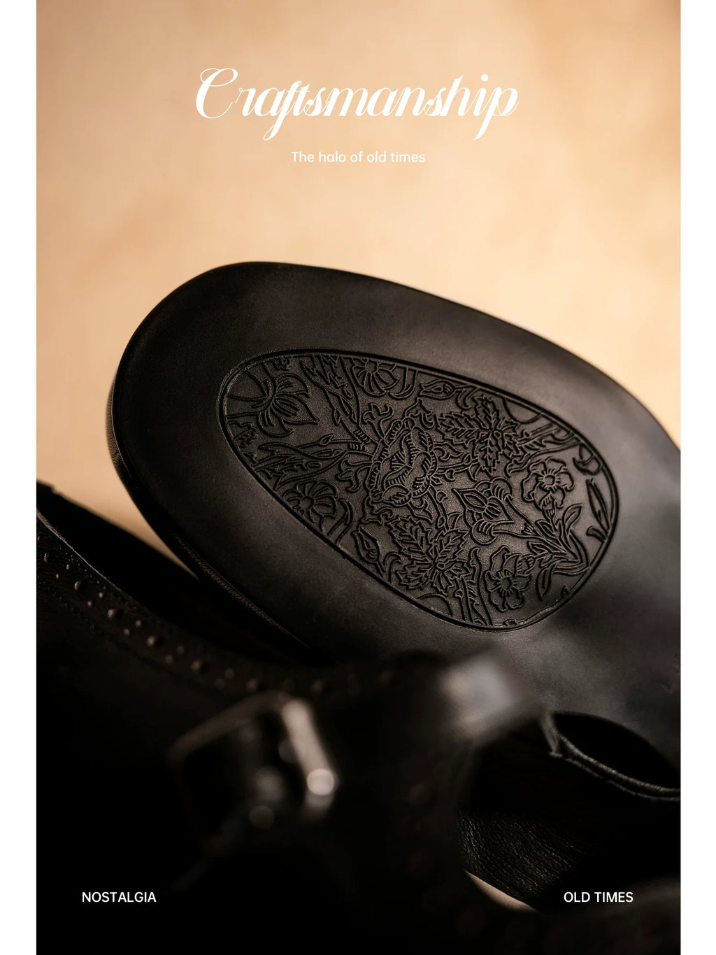 L'aise Carved Round Toe Shoes