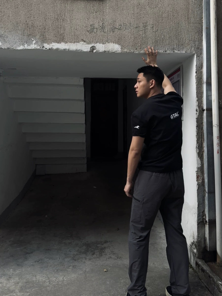 GTAL Quick-drying Cool Round Neck Printed Tee