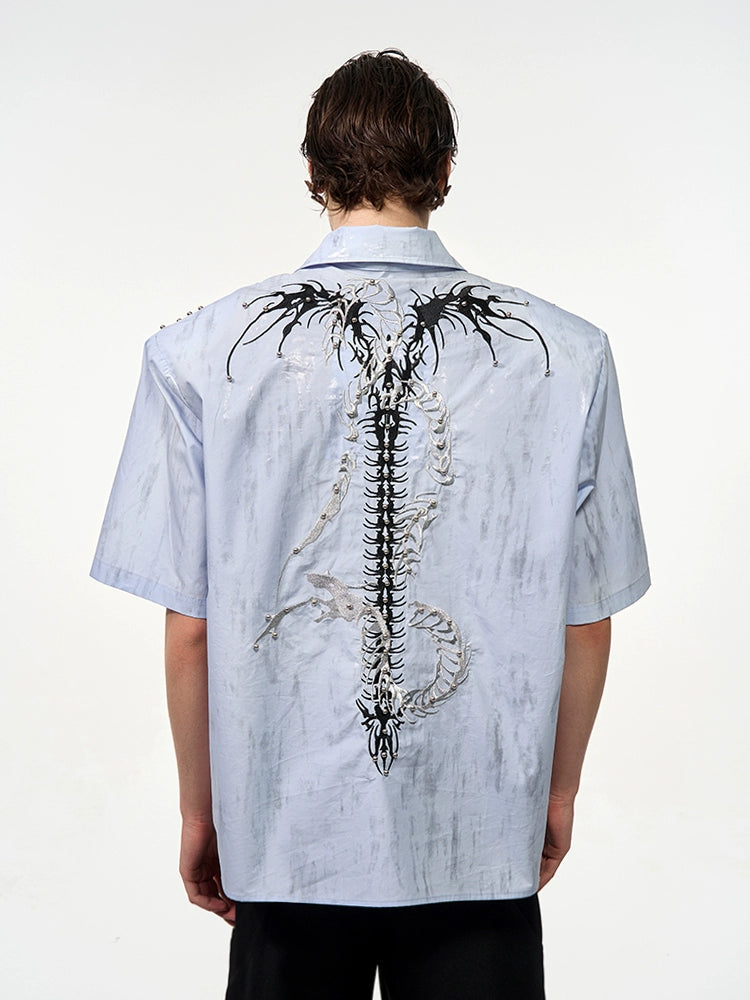 SEE Spine Serpentine Shoulder Shirt