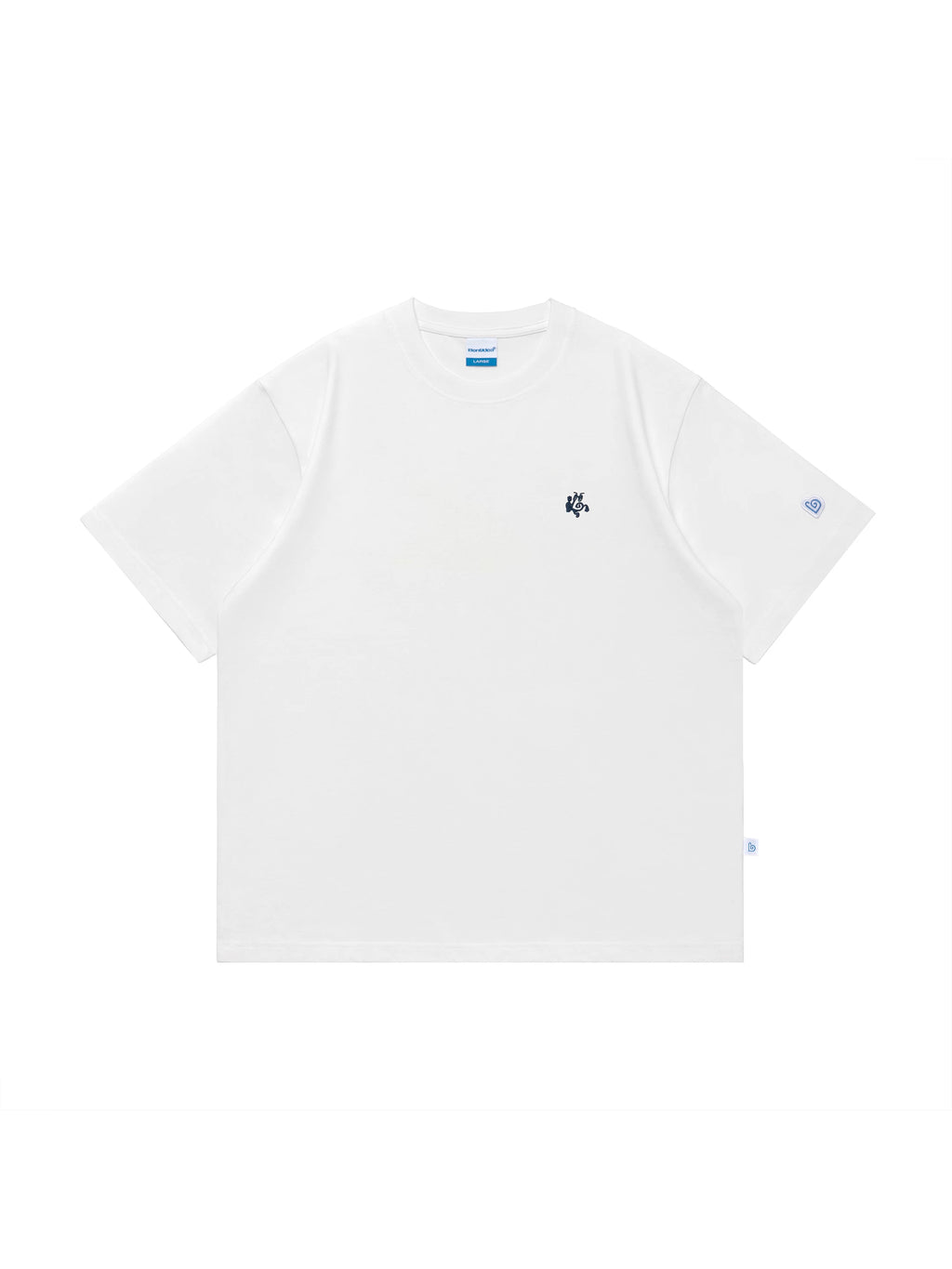 BENT IDEA Embroidery Loose and Versatile Tee