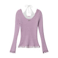 Nariele American Neck Gentle Wind Bottom Shirt