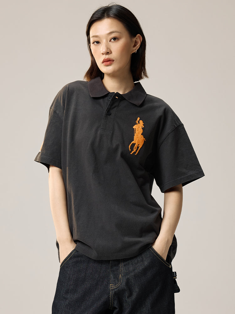 Remedy lapel short-sleeved Polo