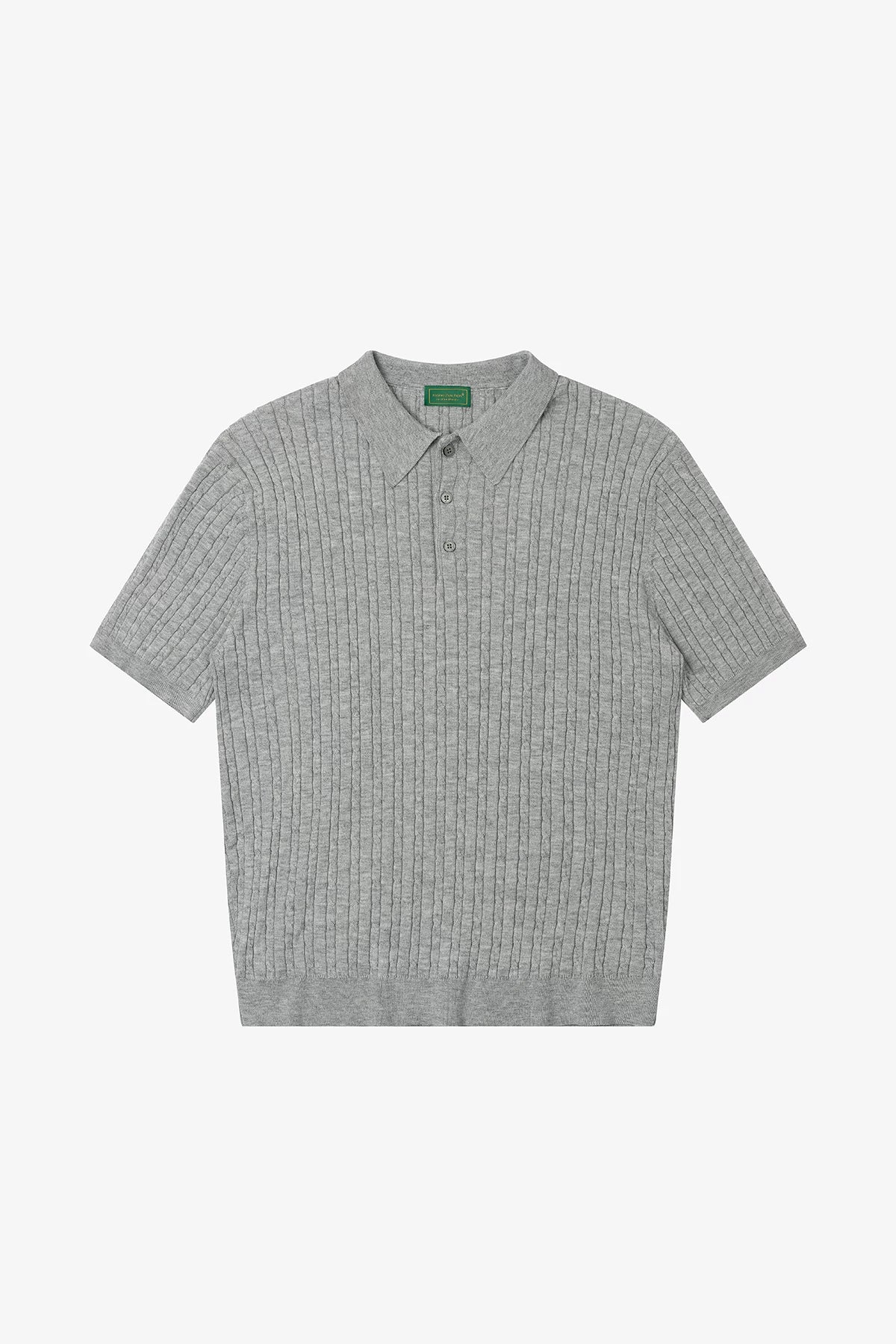 NO LOGO Retro Loose Loose Lazy Lapel Tee