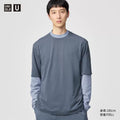 Uniqlo U series cooperative/men's and women's DRY-EX quick-drying T-shirt, short sleeves absorb sweat, dry quickly, cool and breathable