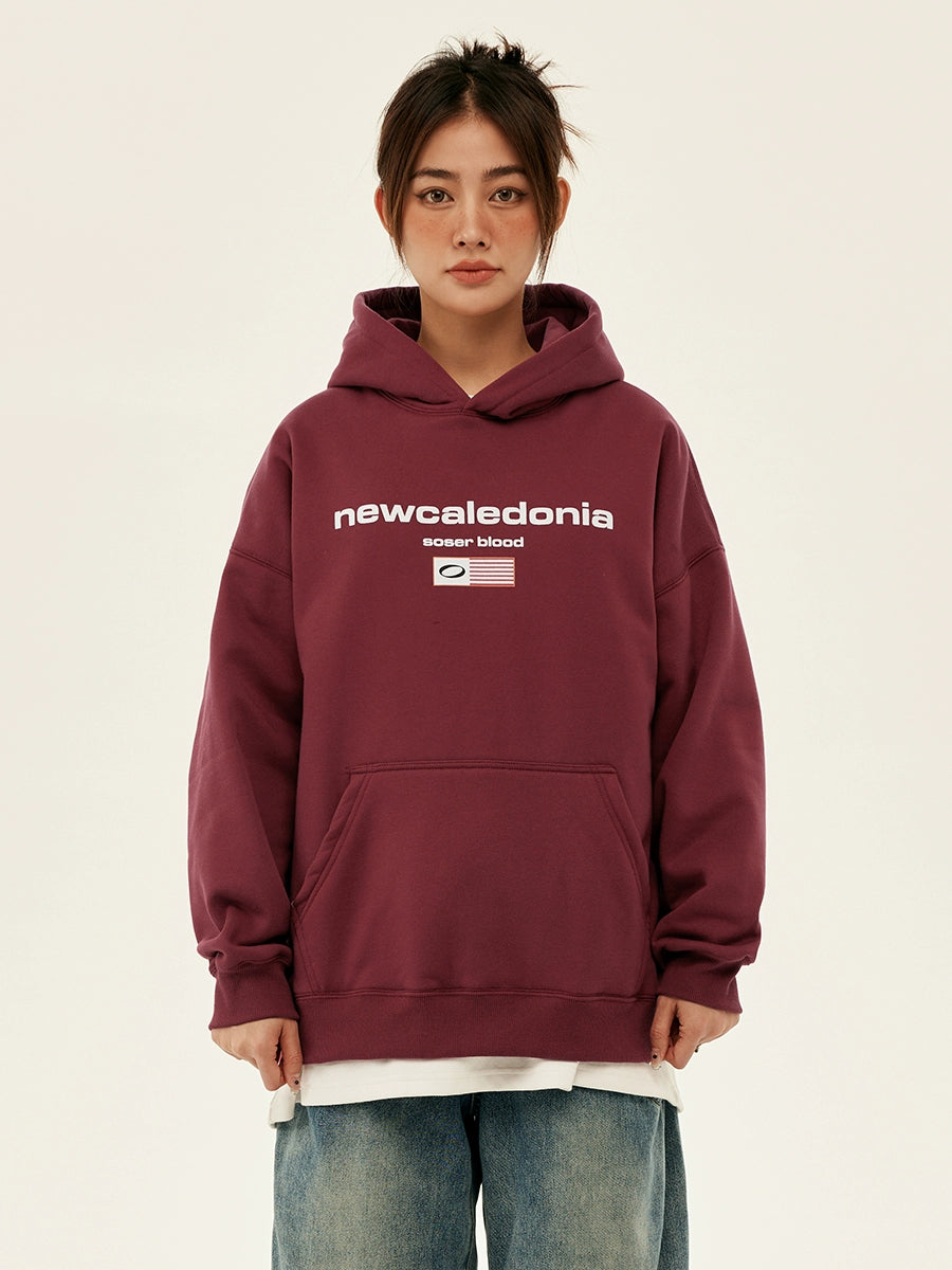 SOSER Vintage Versatile Fleece Hooded Sweater