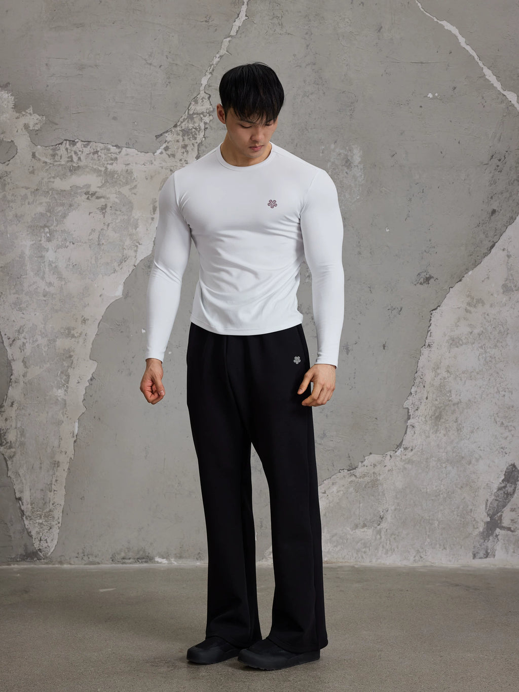 AFTERGLOW Sports Slim Fit Front Shoulder Warm Long Sleeves