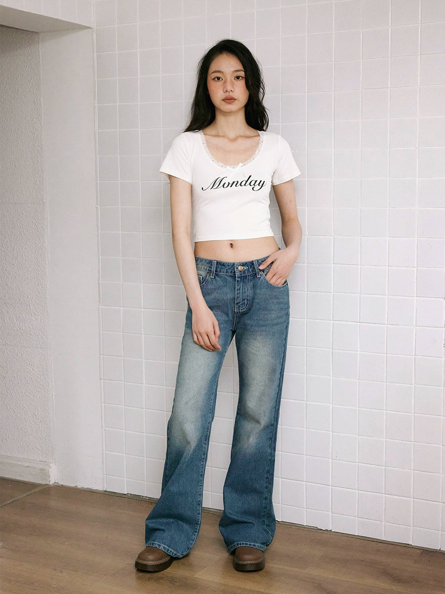 UnderStress Printed Round Neck Tee