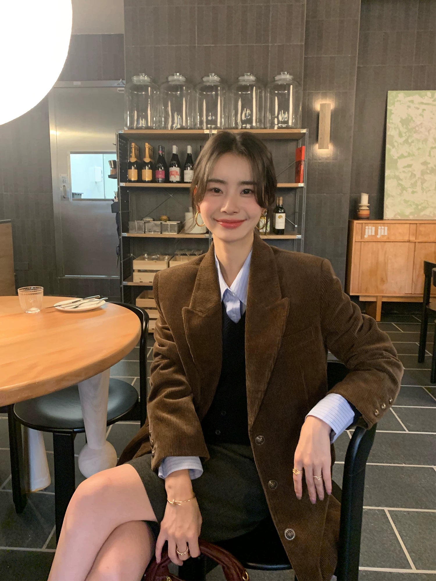 Pusumederetro Corduroy Suit Outwear