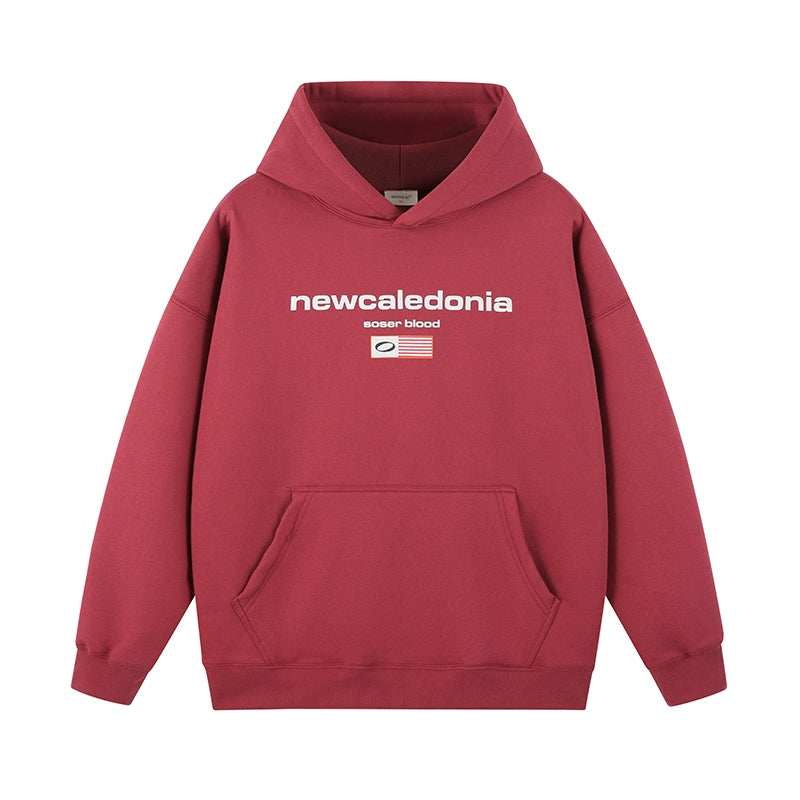 SOSER Vintage Versatile Fleece Hooded Sweater