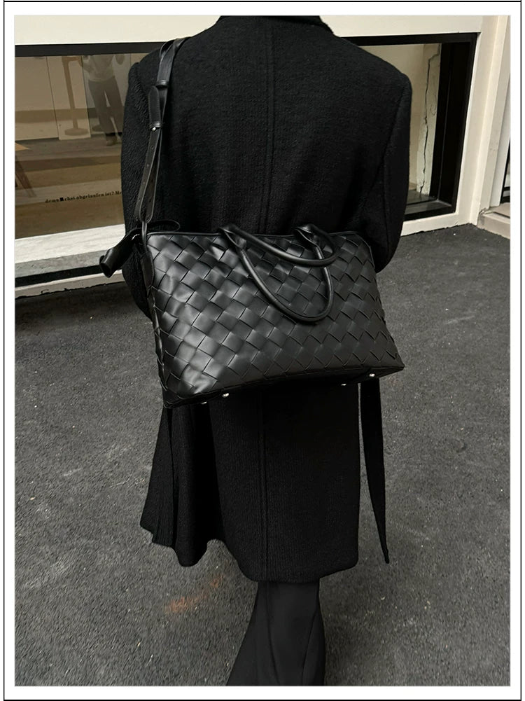 DM Tenacious Premium Vintage Woven Tote Shoulder Bag