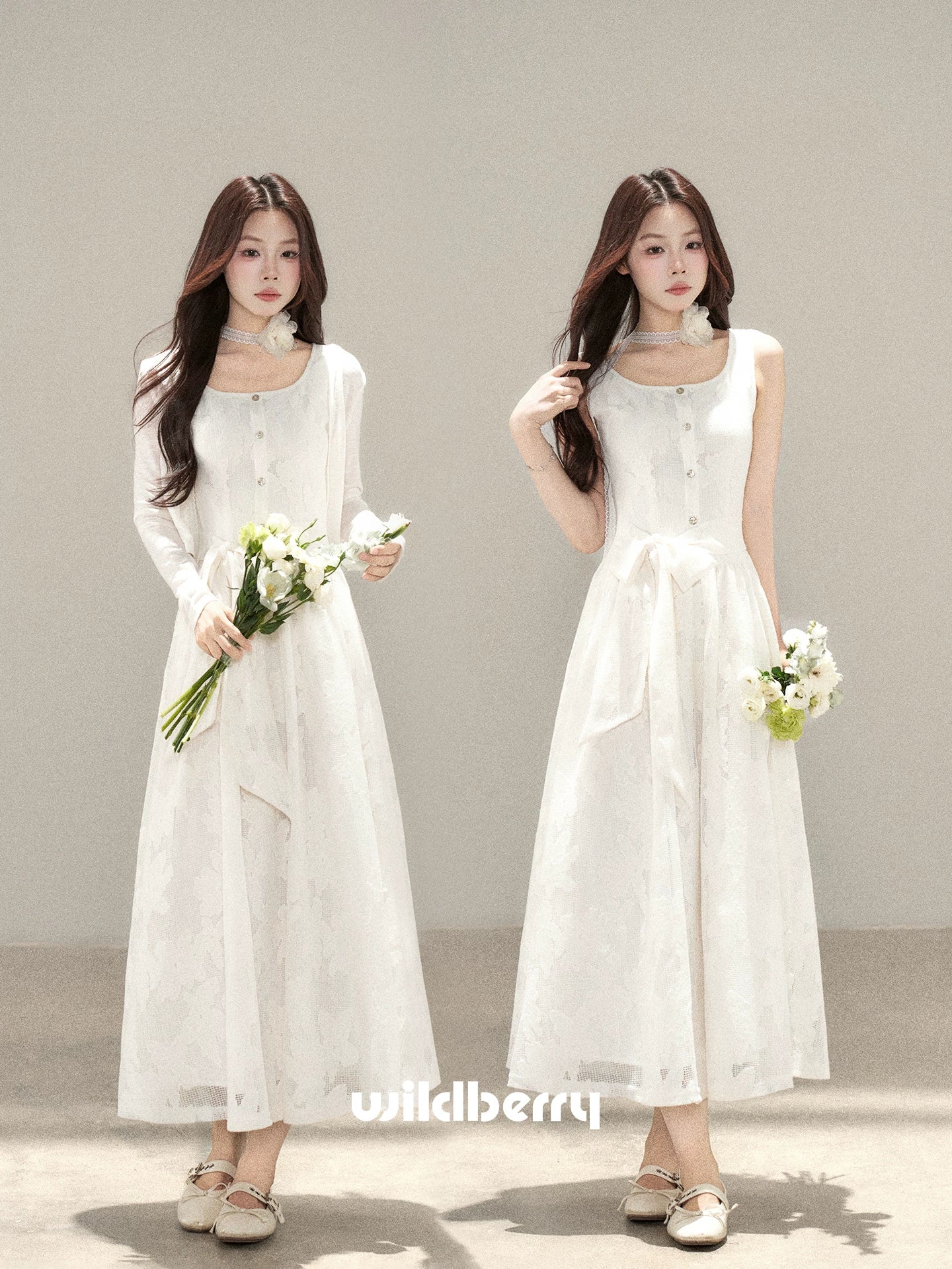 Wildberry Temperament Vest Dress