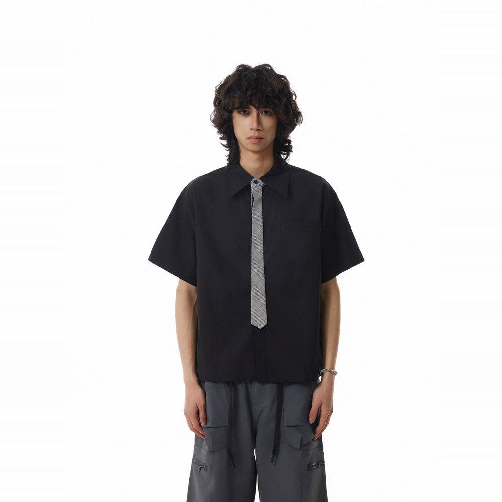 BTSG Fake Two-piece Commuter Shirt