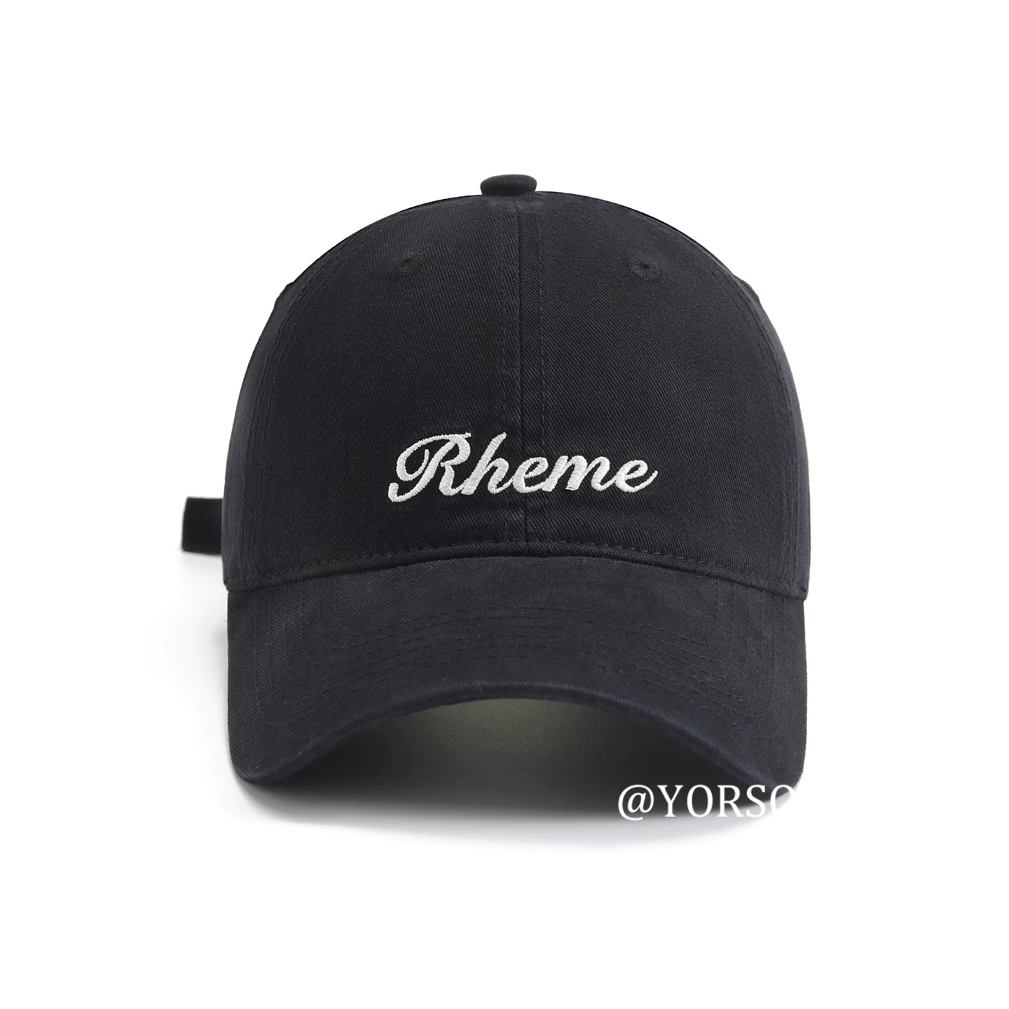 YORSOY Vintage Alphabet Embroidered Cap