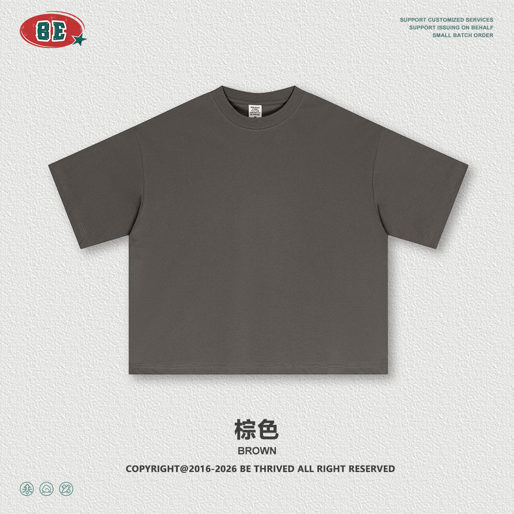 BE Casual Short Wide Versatile Loose Tee
