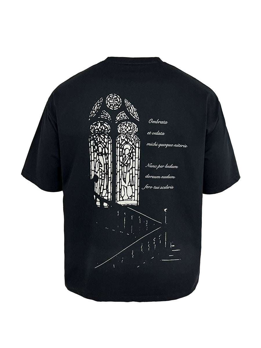 JCAESAR Murderer Illustration Width Short Tee