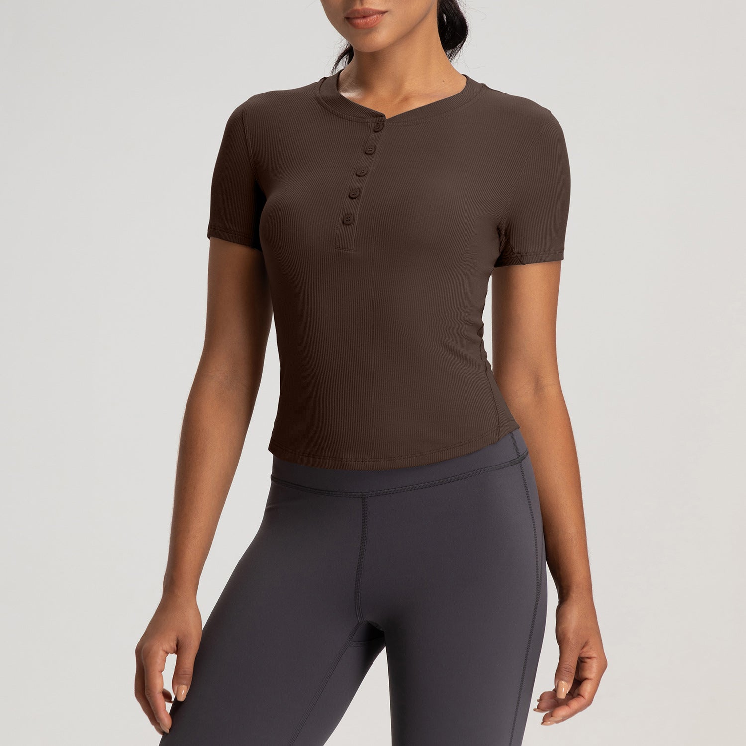 Athena Lulu V-neck Yoga Suit