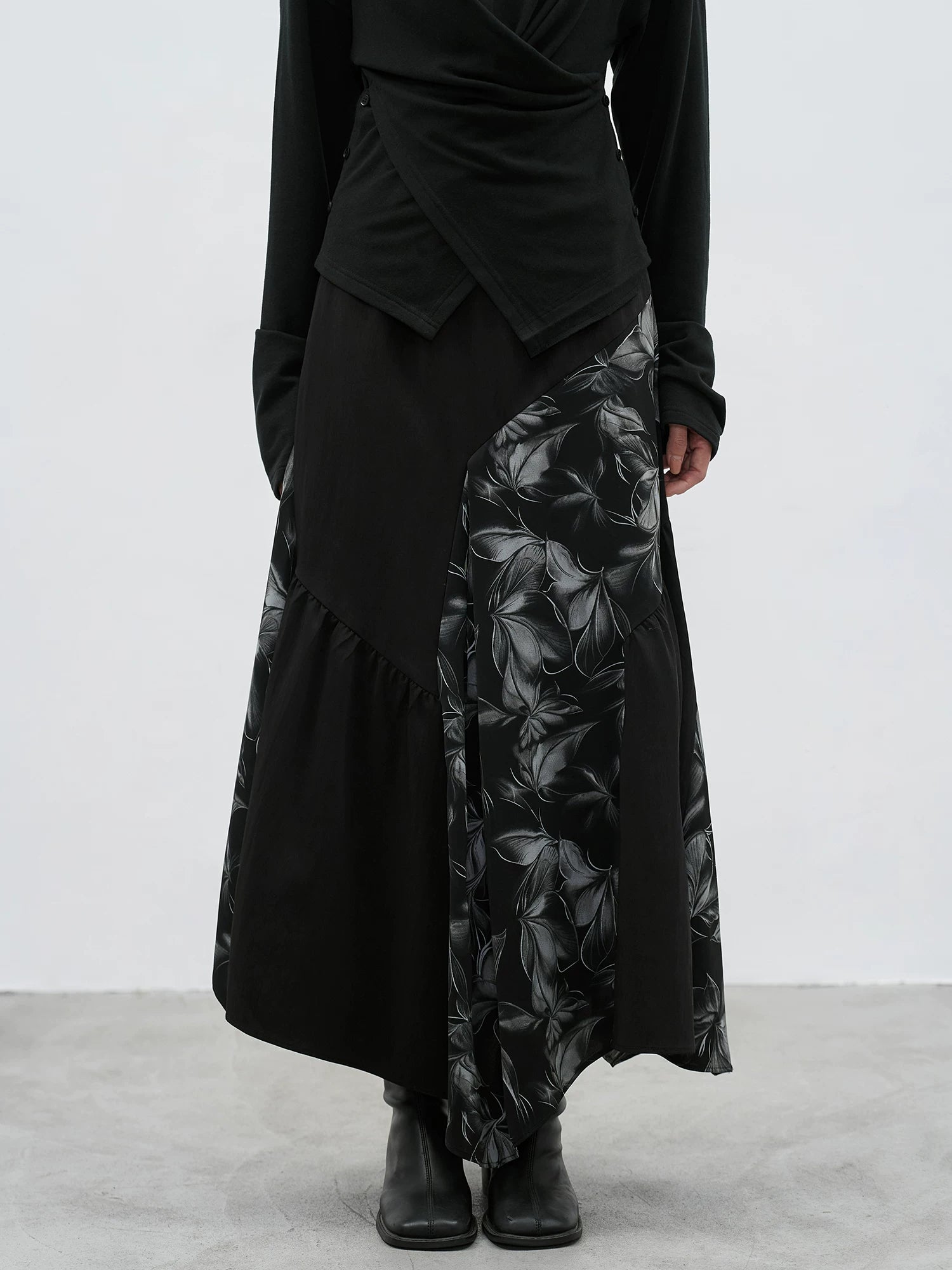 EIGHTHMONTH Mosaic Irregular Long Dress