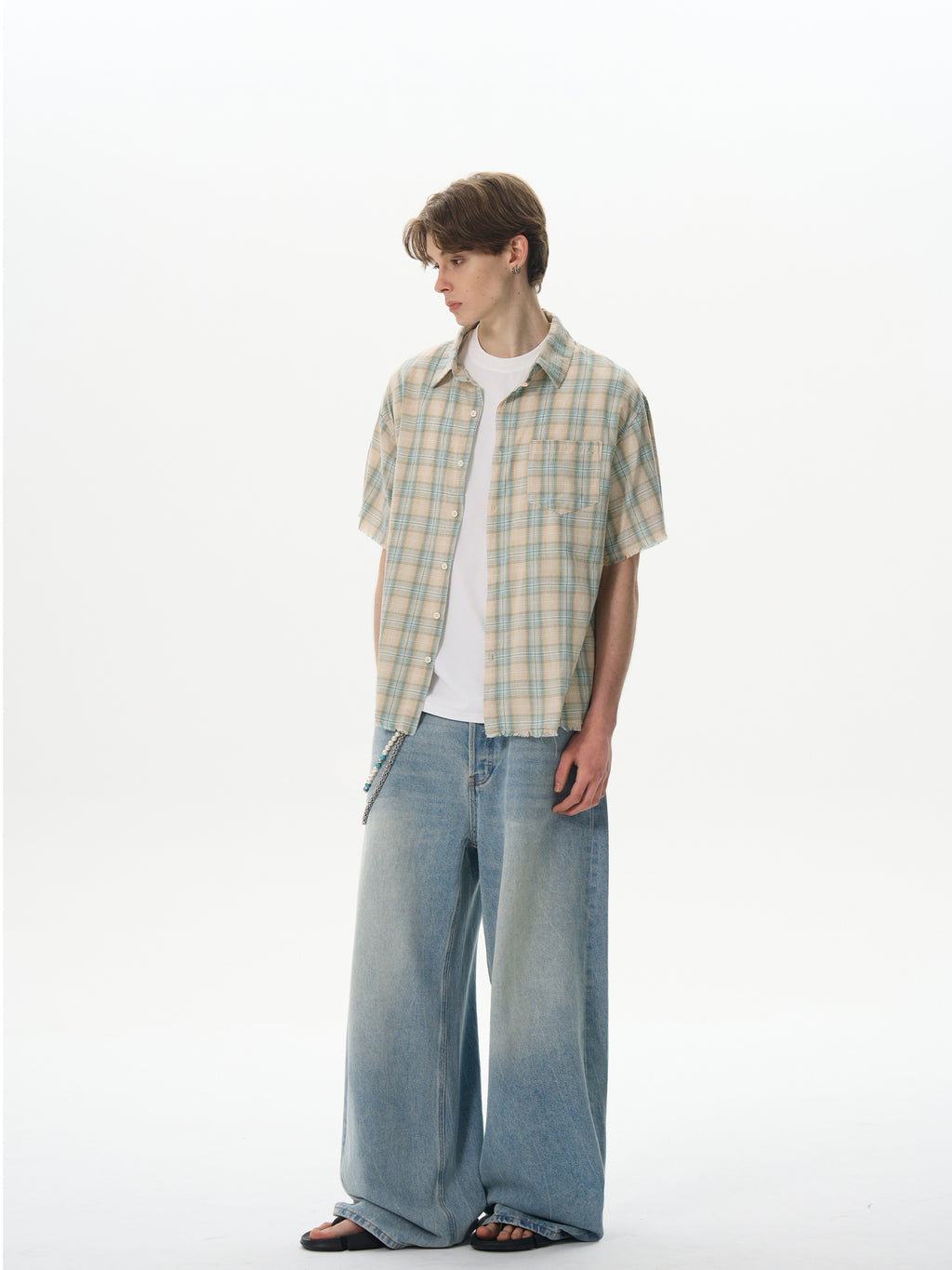 BTSG Plaid Rough Shirt