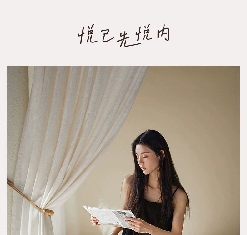 Yuenei Loungewear Thin Two-piece Set with Chest Pad