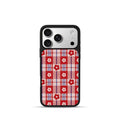 Pbcase Small Safflower Square High-end Apple Phone Case