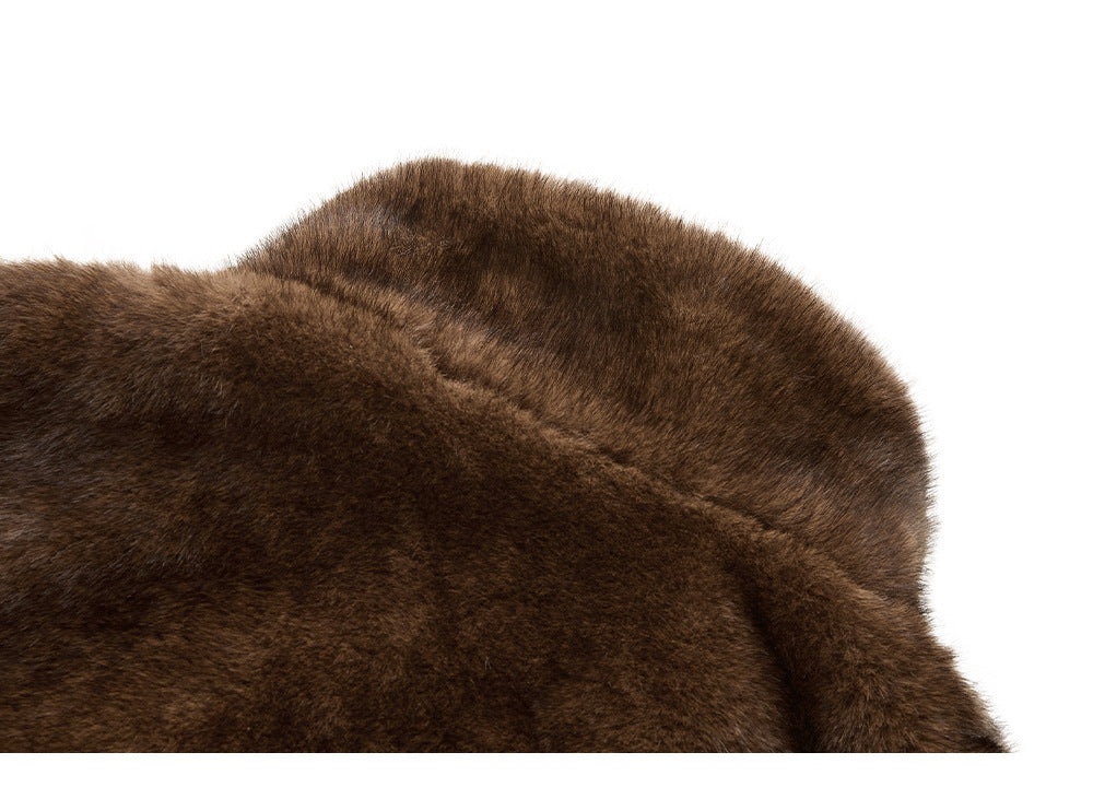 EME Retro Stand-up Collar Loose Niche High-end Jacket