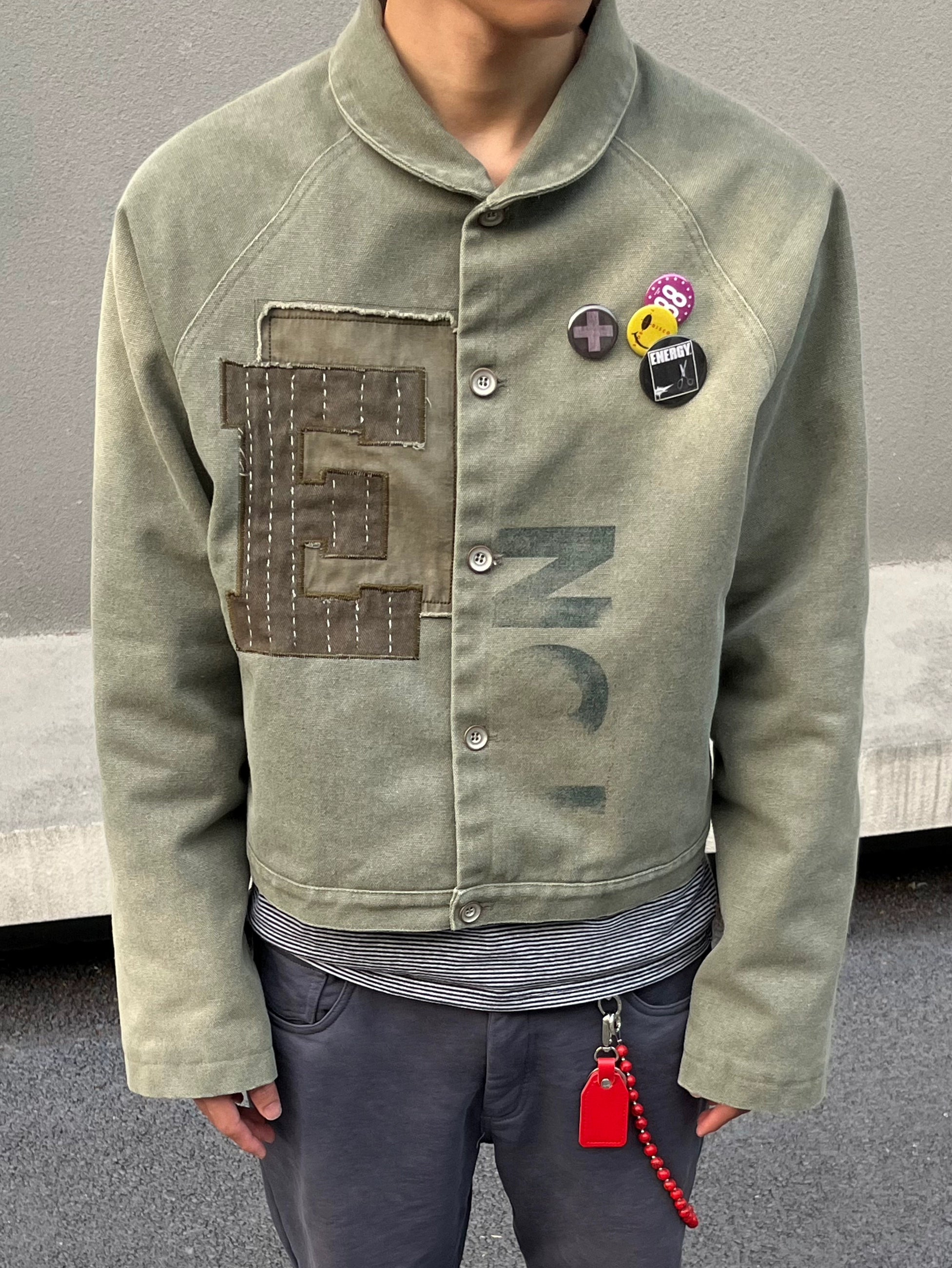 CENSMADE Gradual Change Patch Tooling Jacket