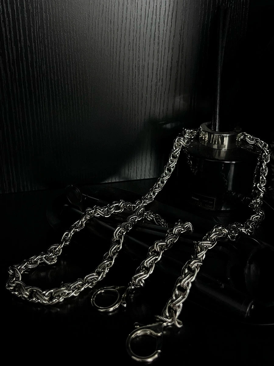 JCAESAR Snake Bone Trouser Chain