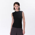 NOT UGLY Woven Small Turtleneck Slim Vest