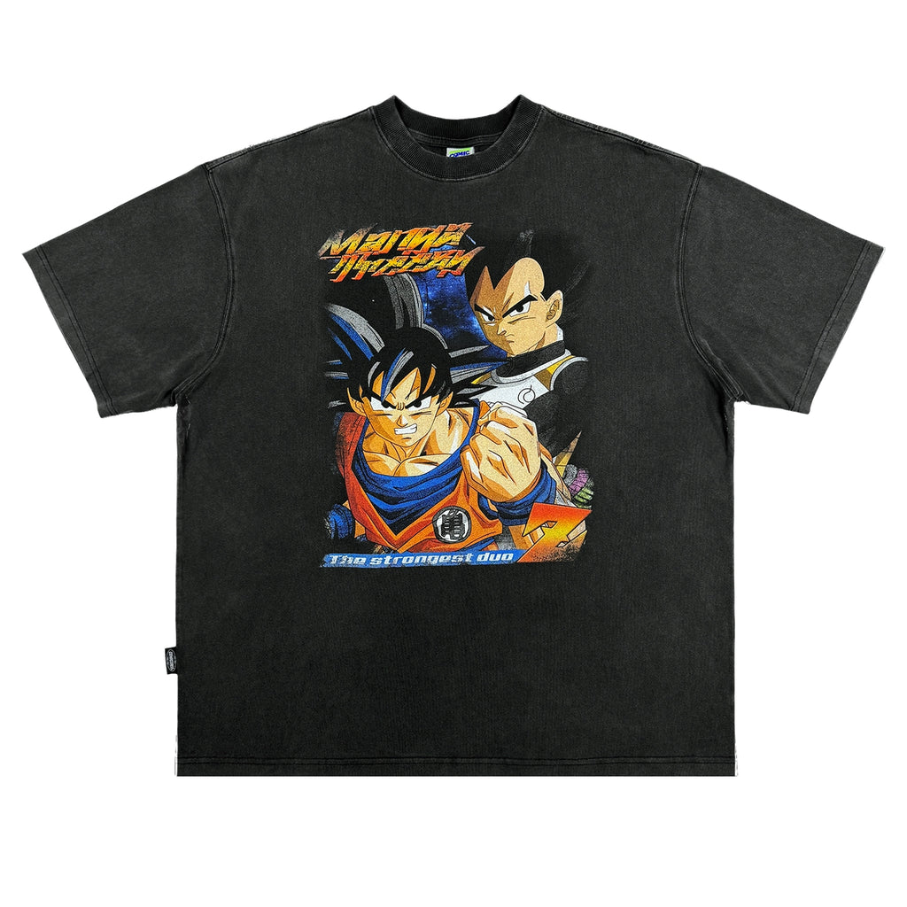 ComicTree Cartoon Spoof Dragon Ball Crew Neck Tee