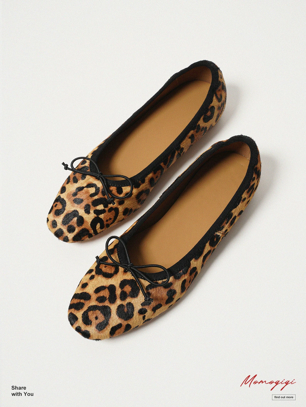 Momogigi Retro Flat Modern Comfortable Simple Shoes
