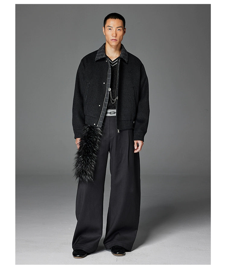 CATSSTAC Xiuge Wool Lapel Jacket
