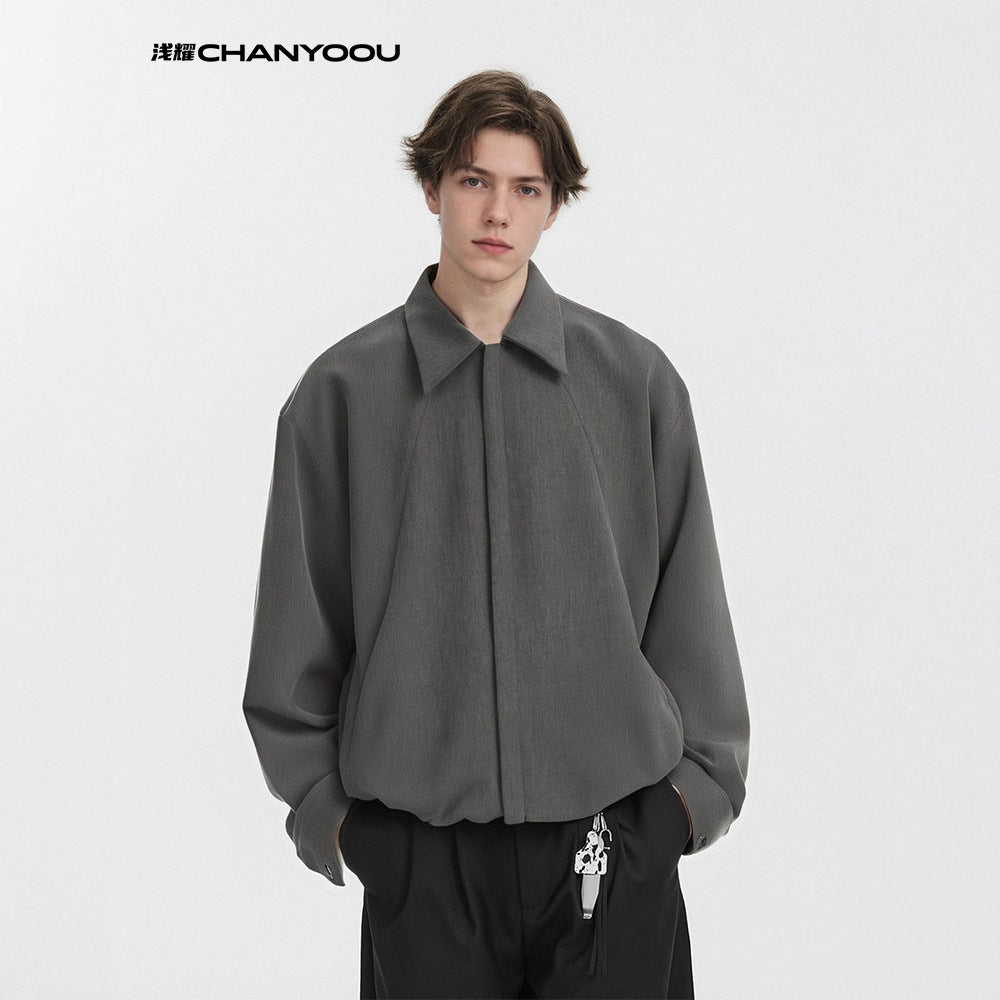 CHANYOOU Vintage Wide Skinny Deconstruction Jacket