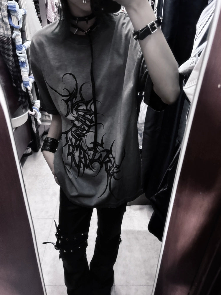 Wetbody Graffiti Tattoo Niche Centipede Neutral Tee