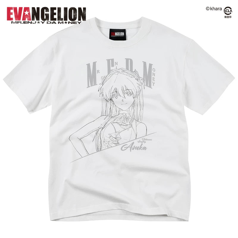 MEDM Character Bust Sketch Style Casual Versatile Tee