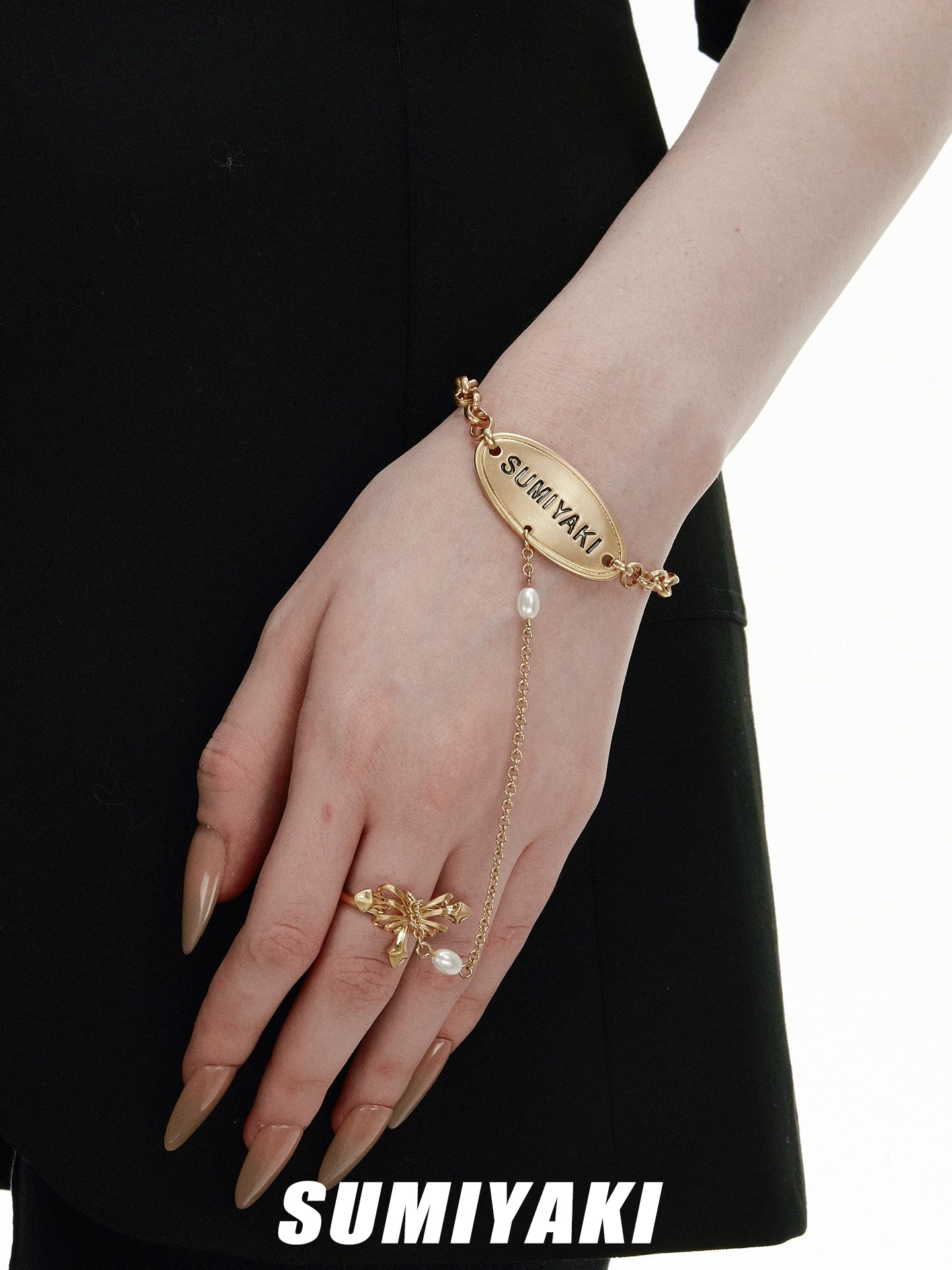 SUMIYAKI Sphenoid Bone Symbiotic Bracelet Ring Integrated Ring Removable