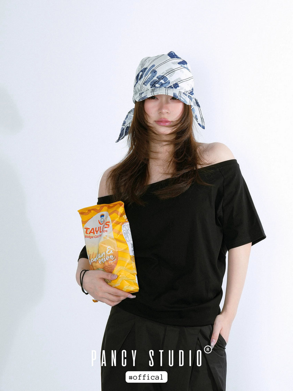 PANCY American Graffiti Headscarf Cap girl