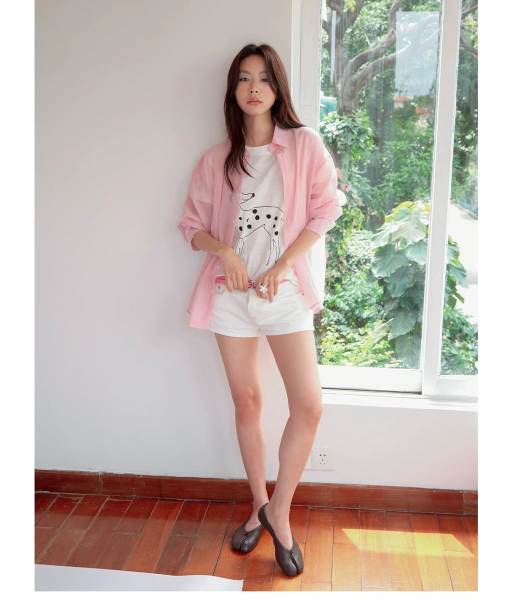 FUNKYFUN Light and Loose Sunscreen Blouse Jacket