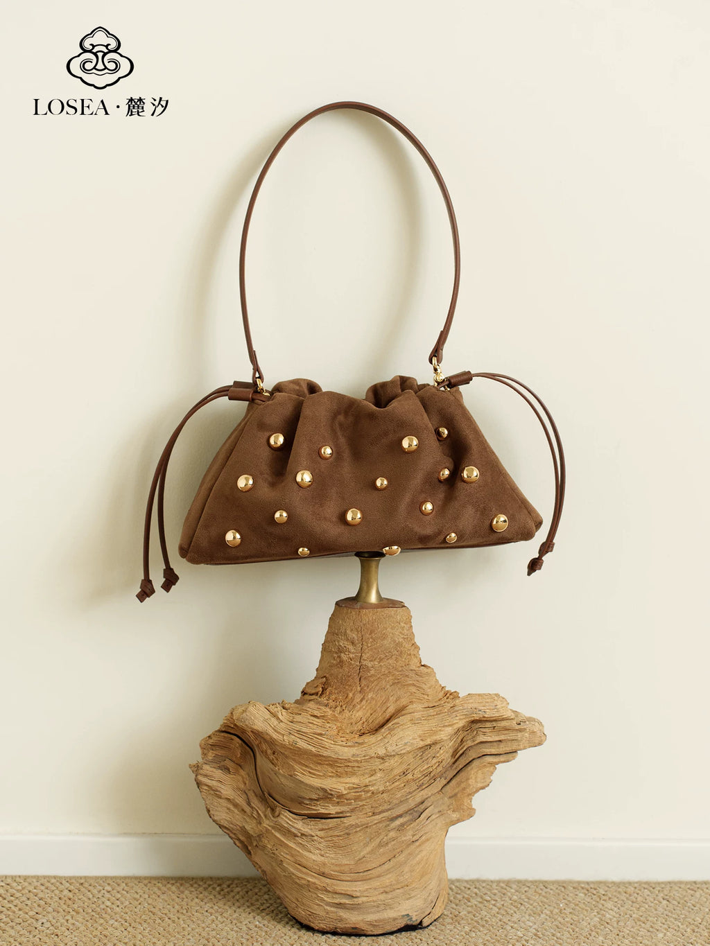 LOSEA Rivet Strap Armpit Bag